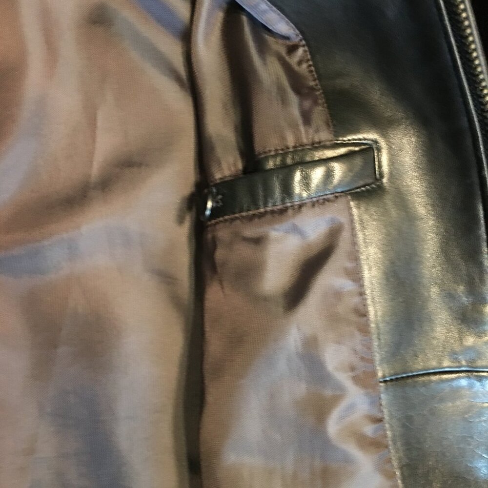 Men's J.Park leather jacket - Picture 5 of 8